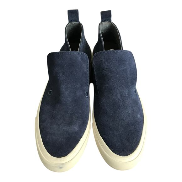 Seavees Huntington Middie Sneakers Womens Sz 10 Blue Leather Suede Slip-On Shoes - Picture 6 of 10